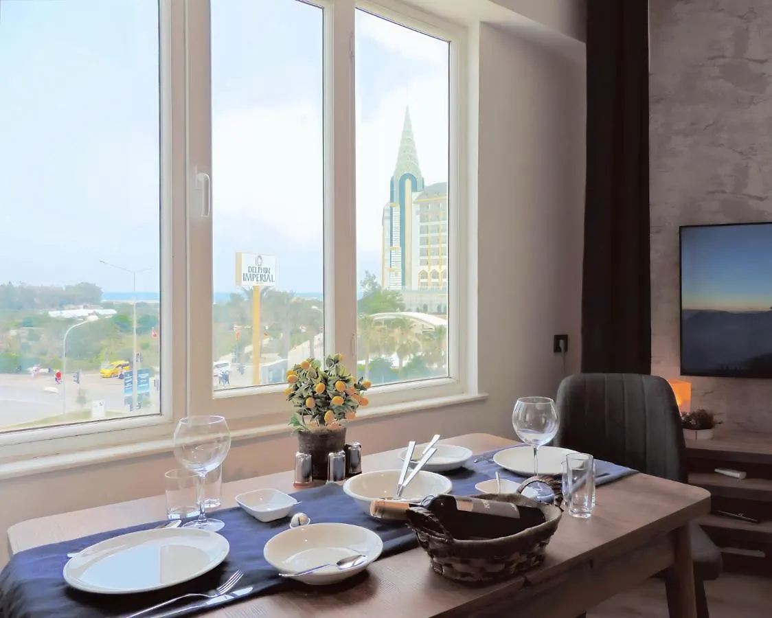 Modern Flat With Sea View 10 Min To Lara Beach Apartment Antalya